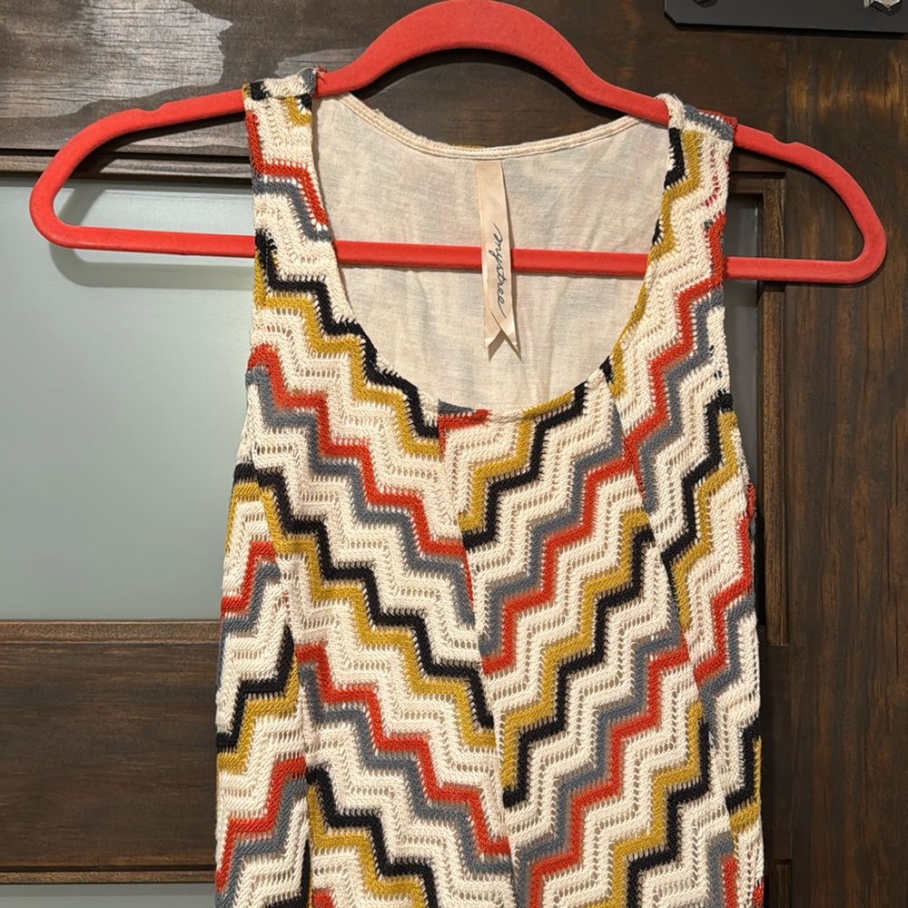 Free people chevon knit dress